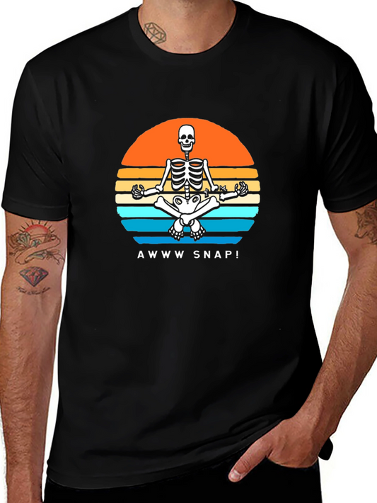 Awww Snap! Skeleton Sunset T-Shirt