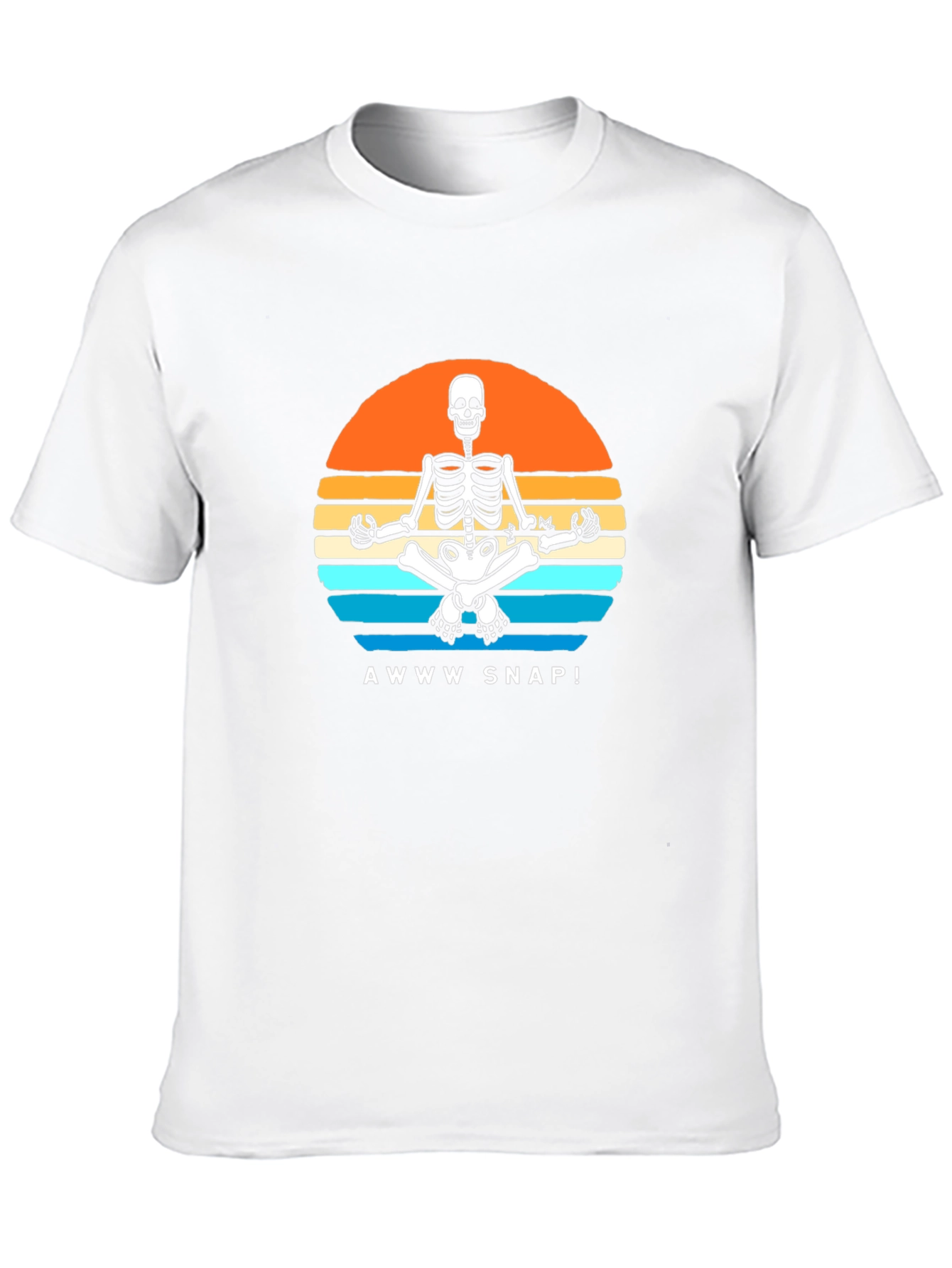 Awww Snap! Skeleton Sunset T-Shirt