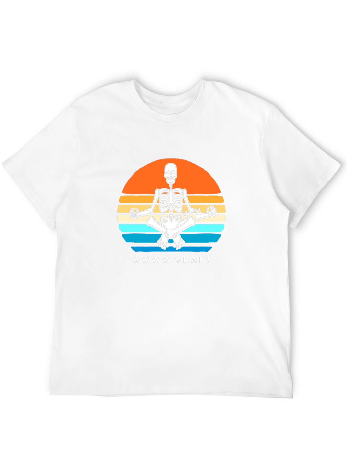 Awww Snap! Skeleton Sunset T-Shirt
