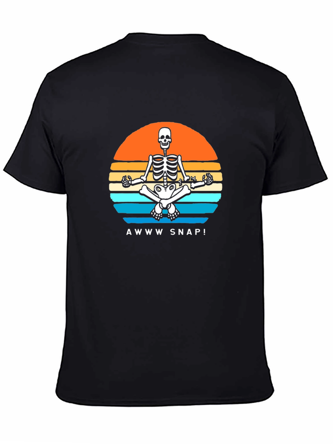 Awww Snap! Skeleton Sunset T-Shirt