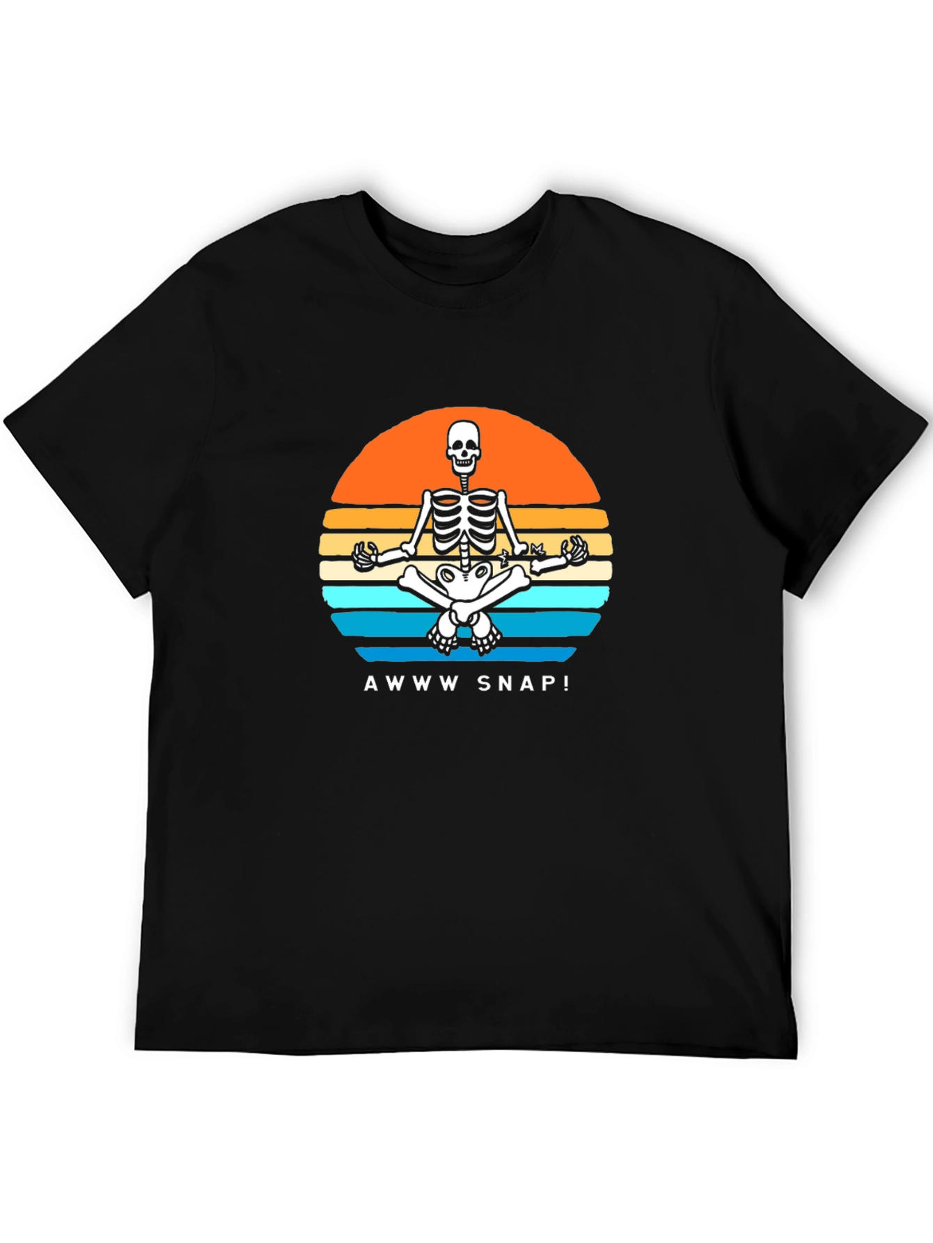 Awww Snap! Skeleton Sunset T-Shirt