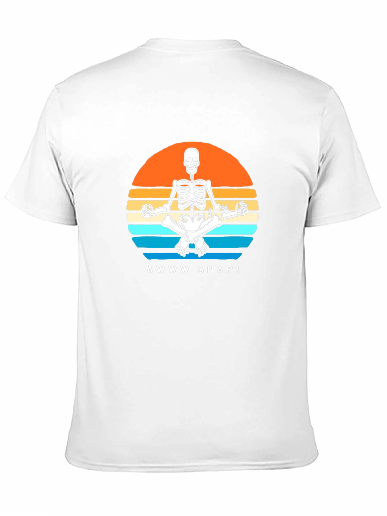 Awww Snap! Skeleton Sunset T-Shirt