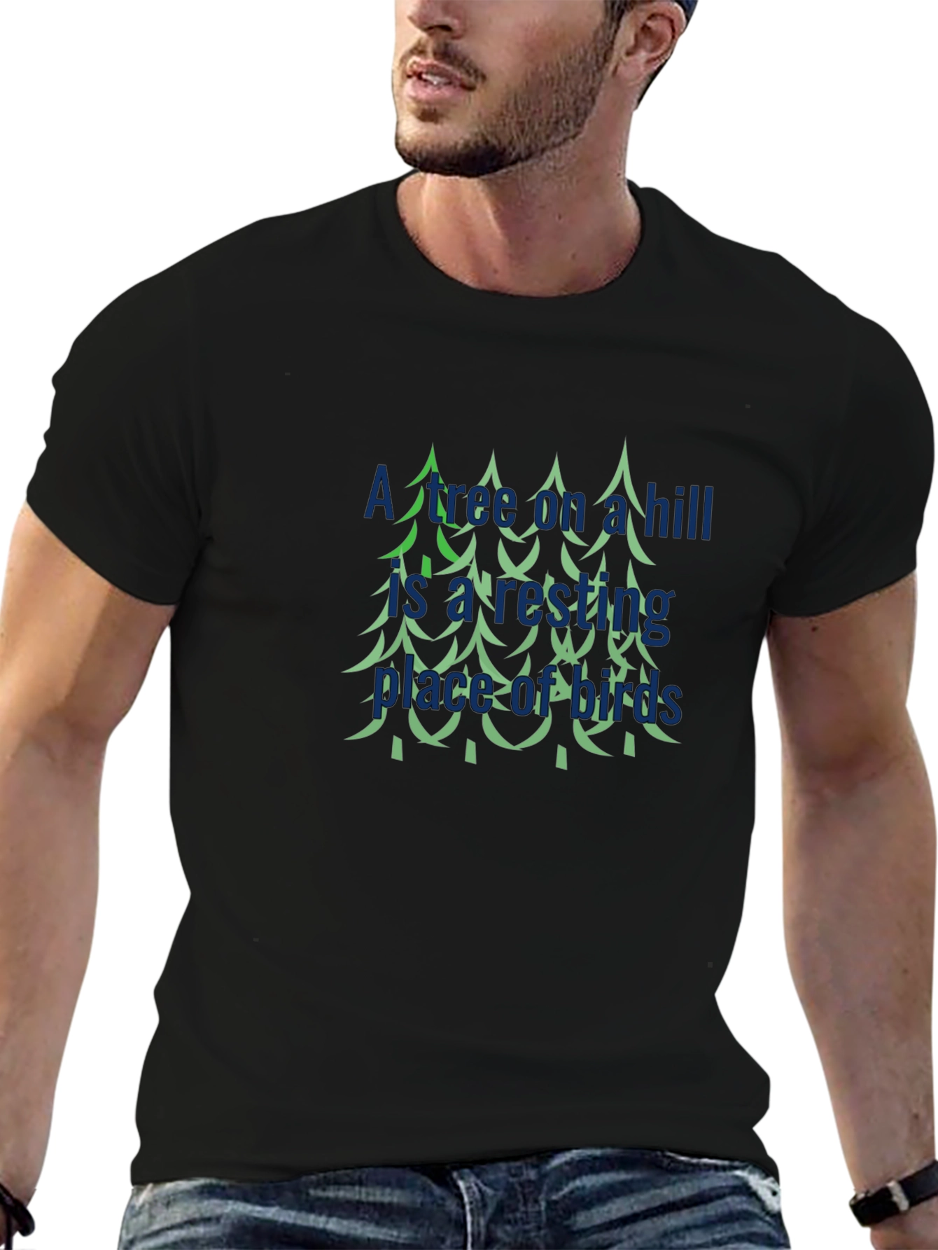 Tree on a Hill Graphic Tee
