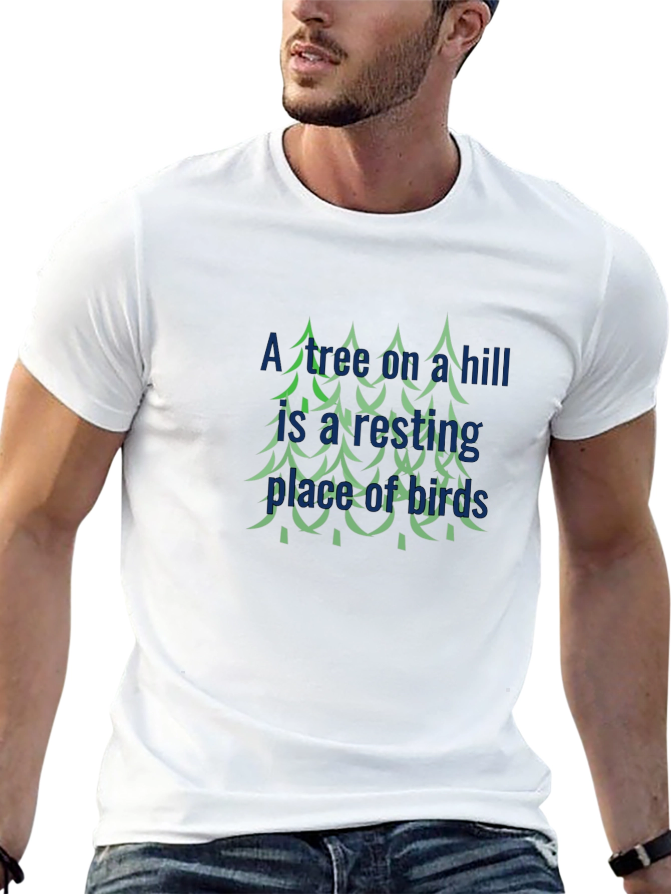 Tree on a Hill Graphic Tee