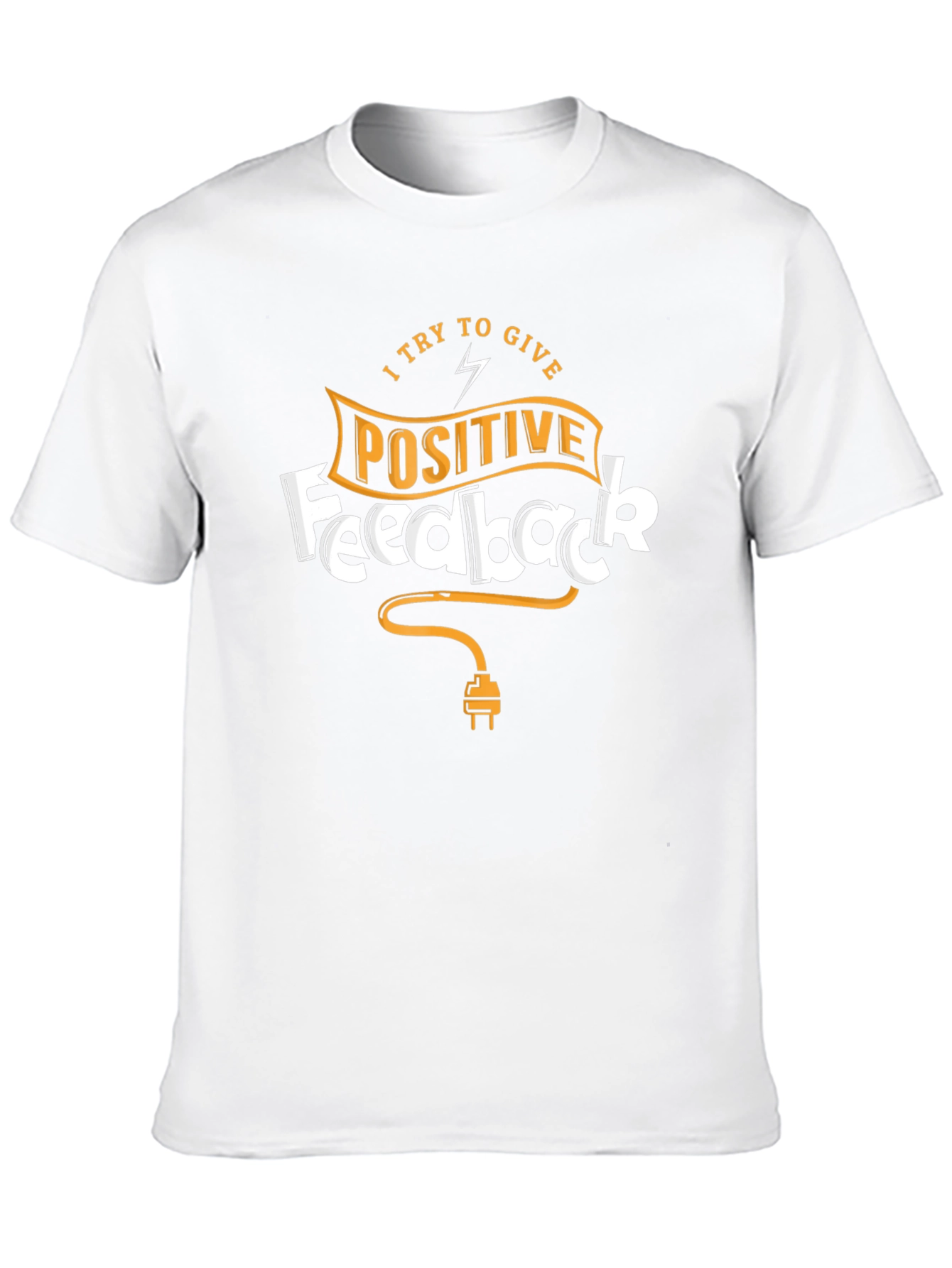 Positive Feedback Black T-Shirt