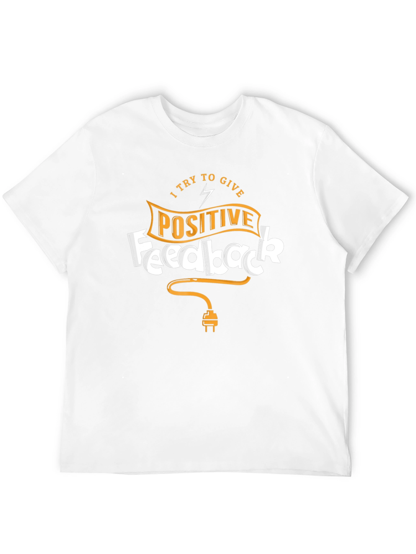 Positive Feedback Black T-Shirt
