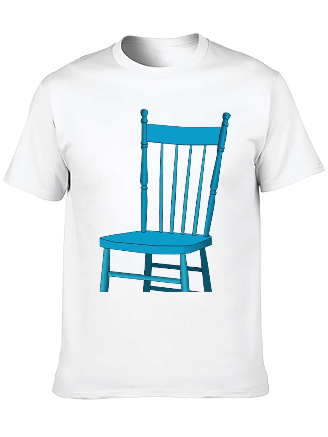 Chair Graphic Tee - Cool Furniture Design T-Shirt