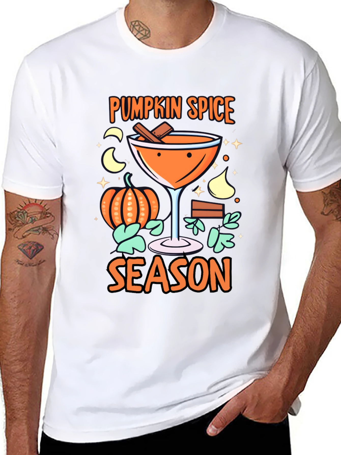 Pumpkin Spice Season T-Shirt - Autumn Apparel