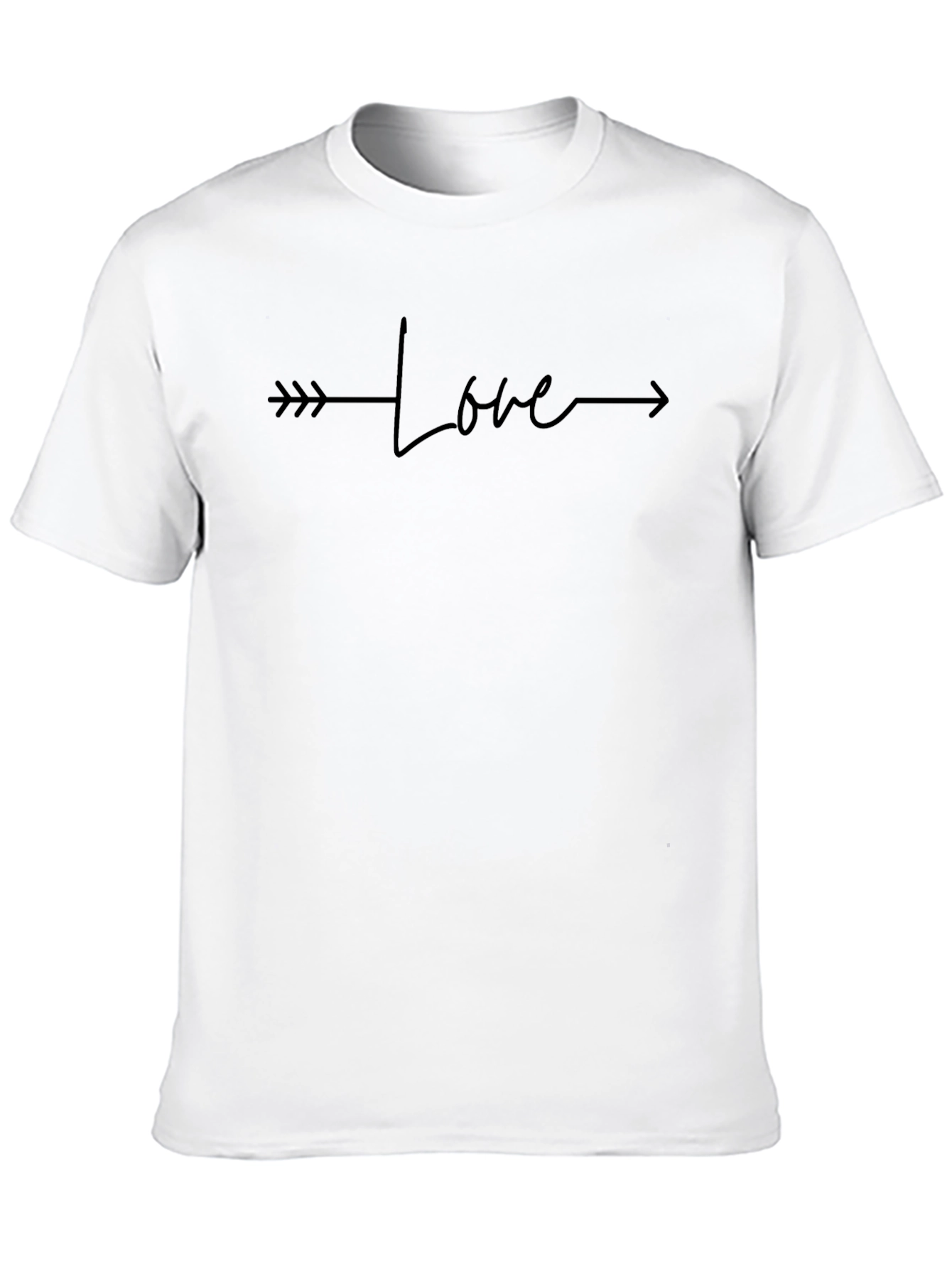Love Arrow Graphic Tee - Trendy Casual Shirt