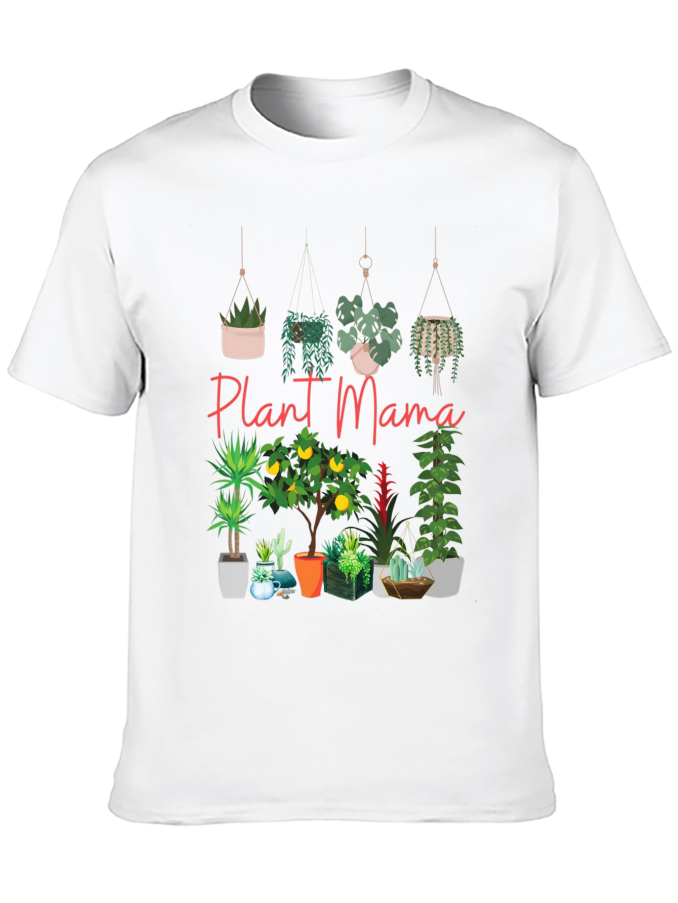 Plant Mama Graphic T-Shirt - Gardening Lover Tee