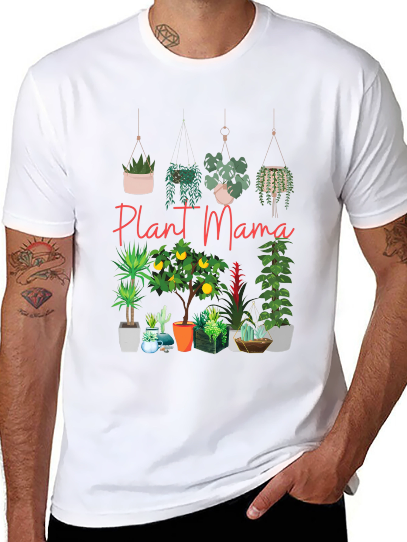 Plant Mama Graphic T-Shirt - Gardening Lover Tee