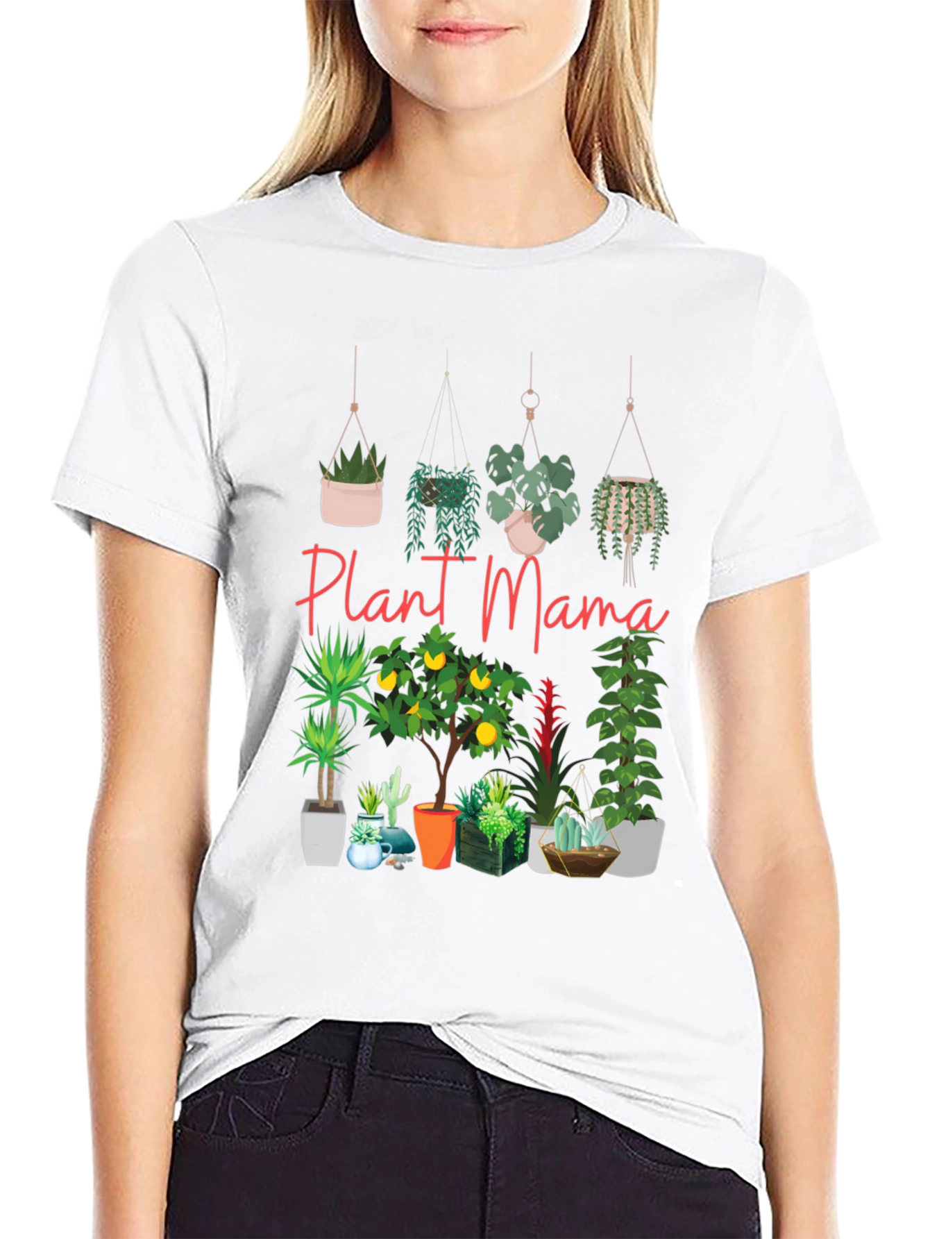 Plant Mama Graphic T-Shirt - Gardening Lover Tee