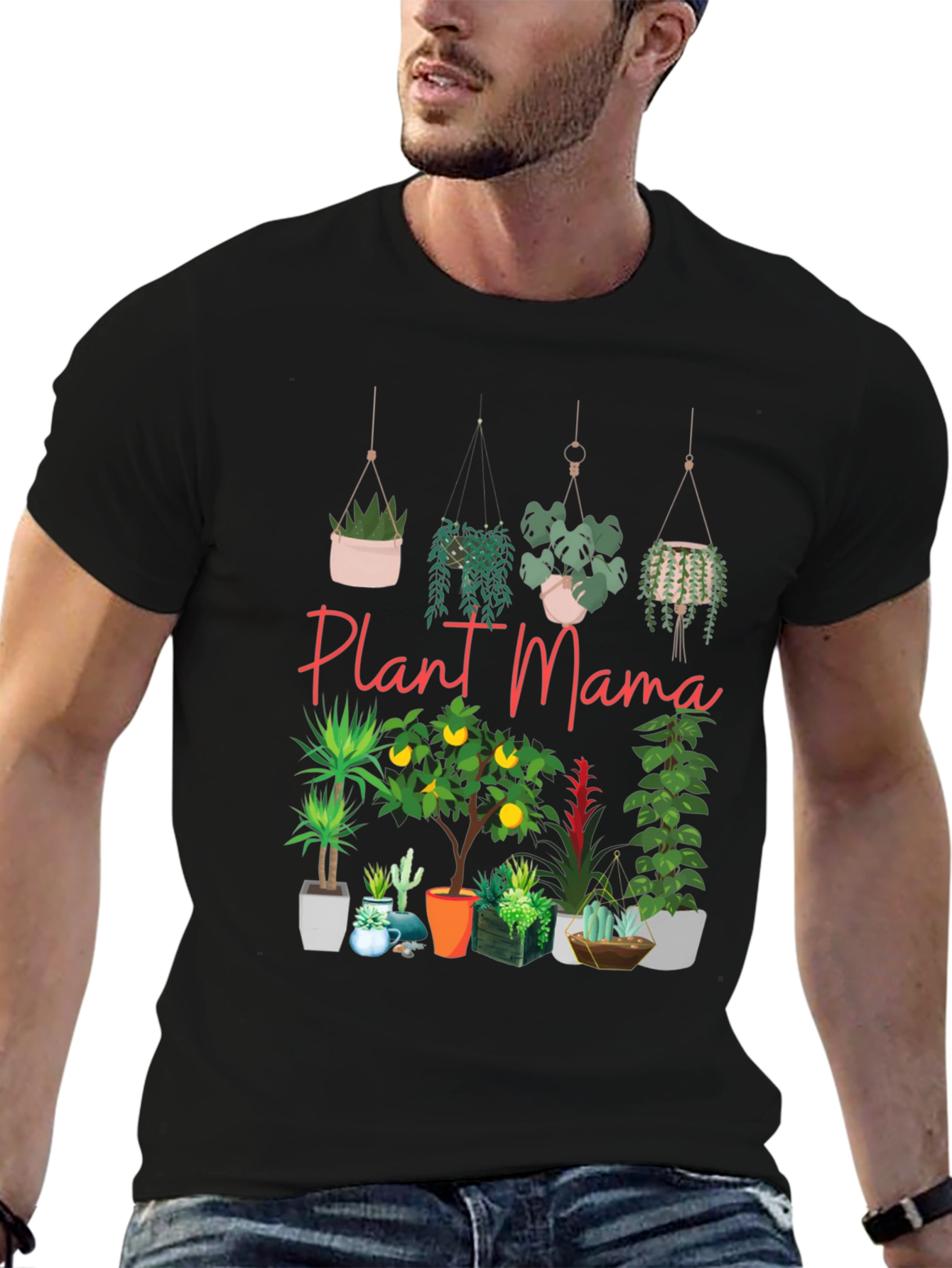 Plant Mama Graphic T-Shirt - Gardening Lover Tee