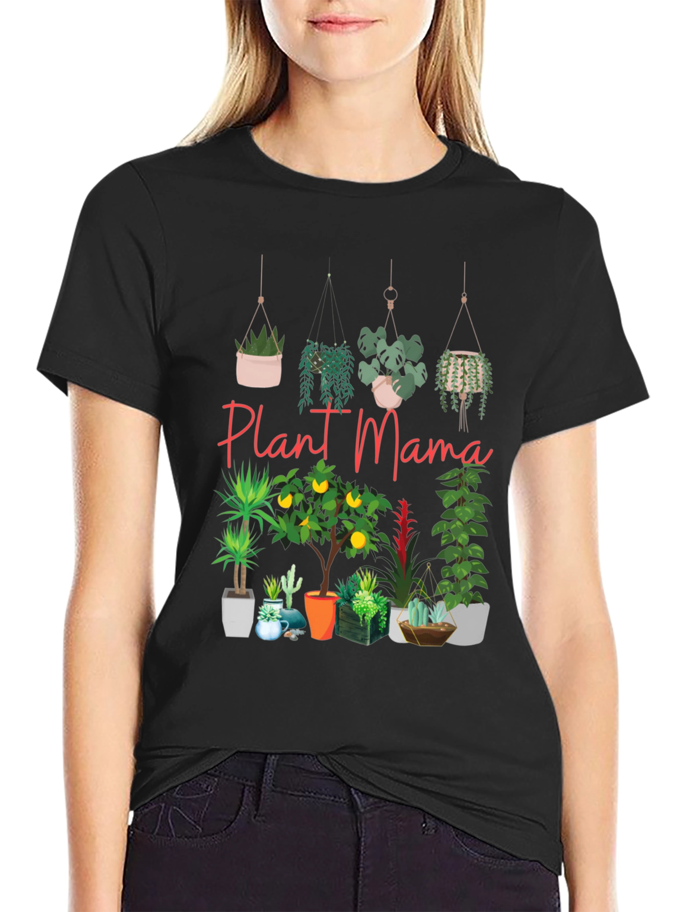 Plant Mama Graphic T-Shirt - Gardening Lover Tee