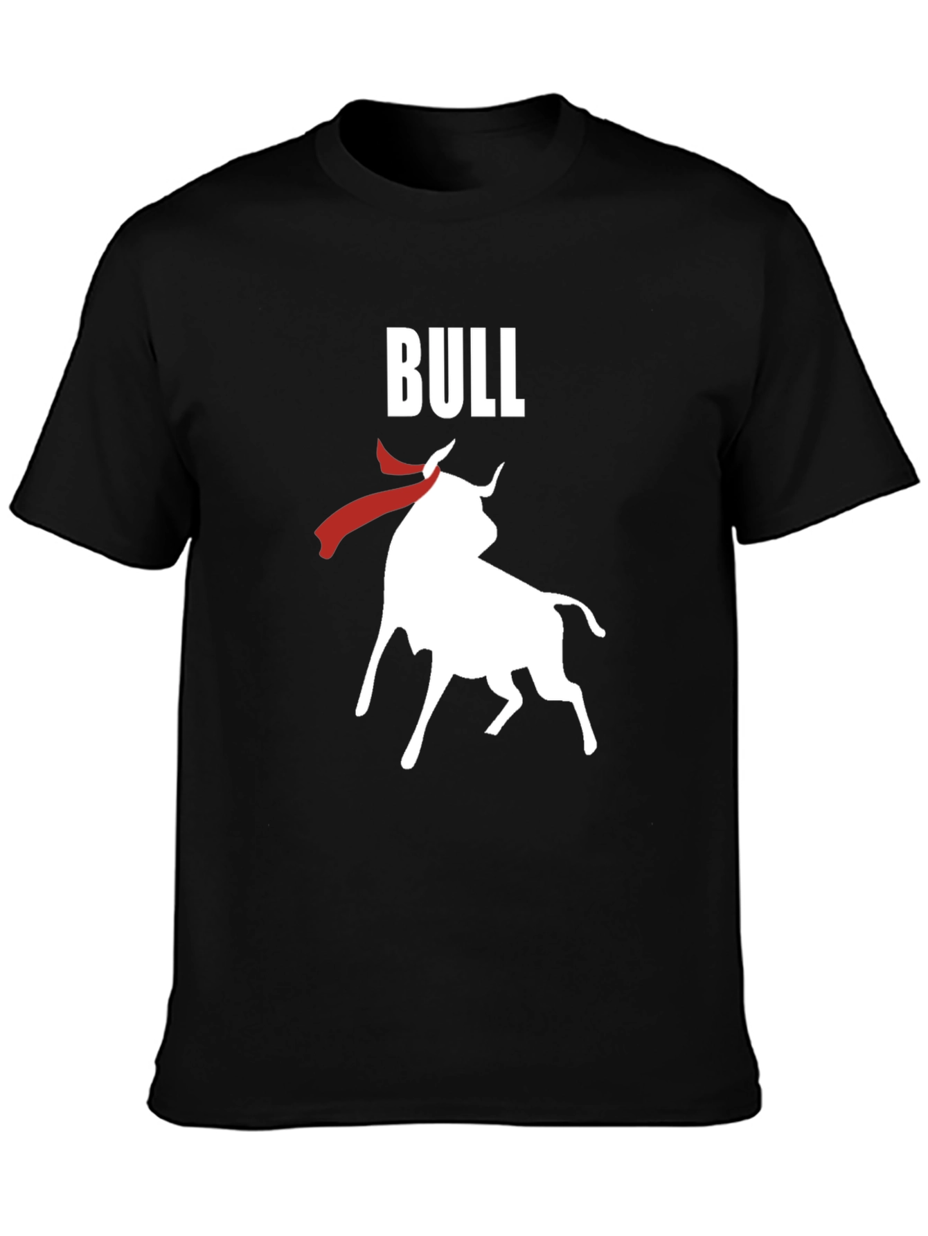 Bull Graphic T-Shirt - Bold Animal Design