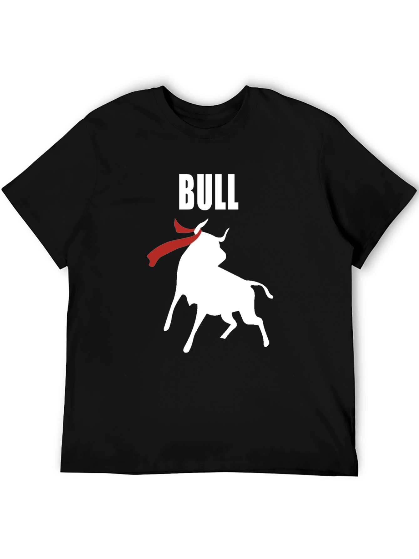 Bull Graphic T-Shirt - Bold Animal Design