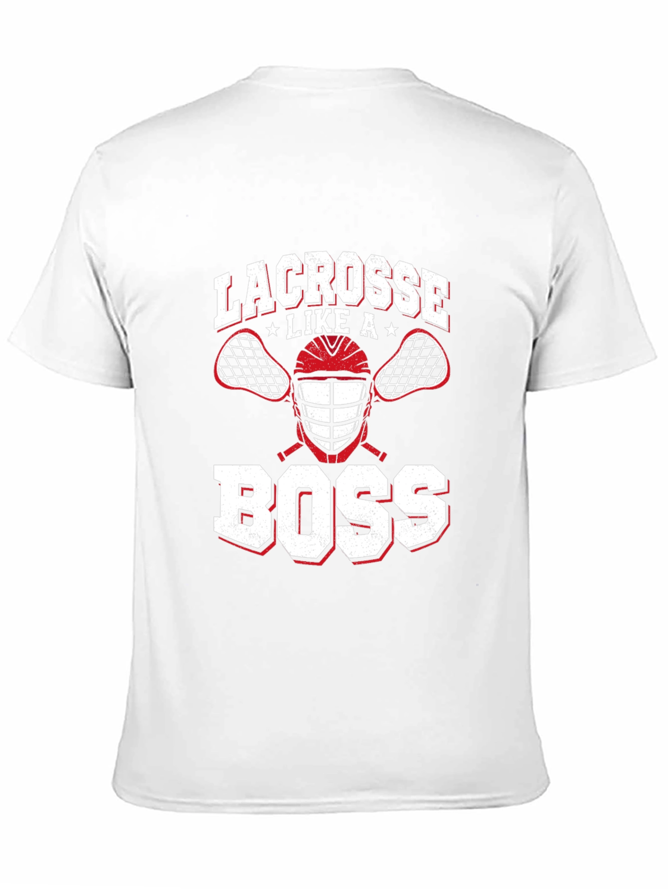 Lacrosse Like a Boss Graphic T-Shirt