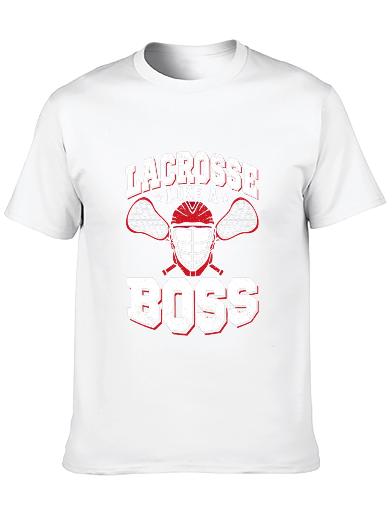 Lacrosse Like a Boss Graphic T-Shirt