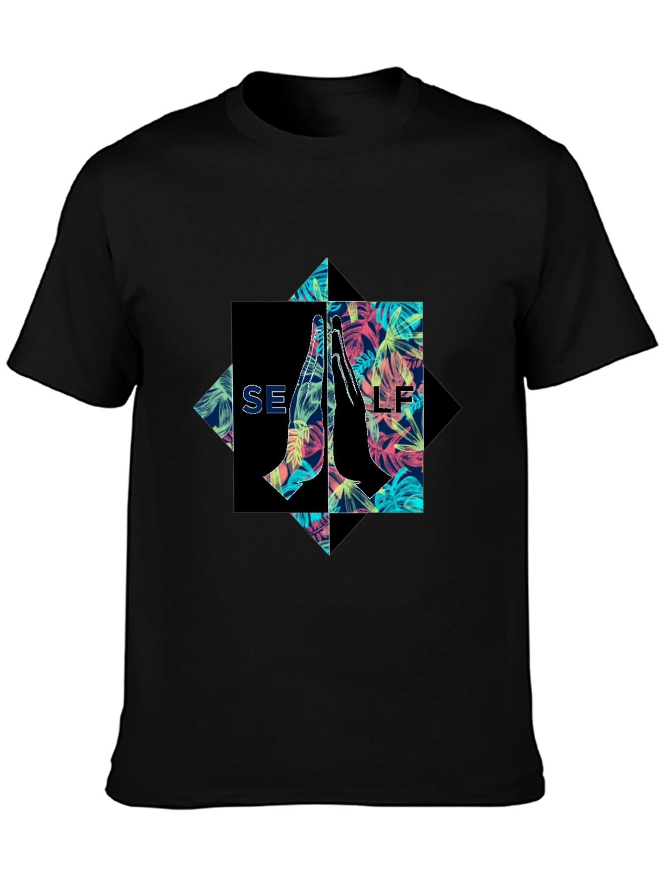 SELF Graphic Print Tee - Unique Style