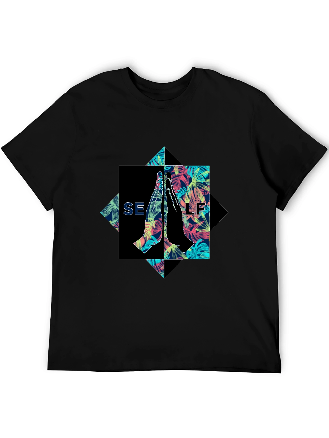 SELF Graphic Print Tee - Unique Style
