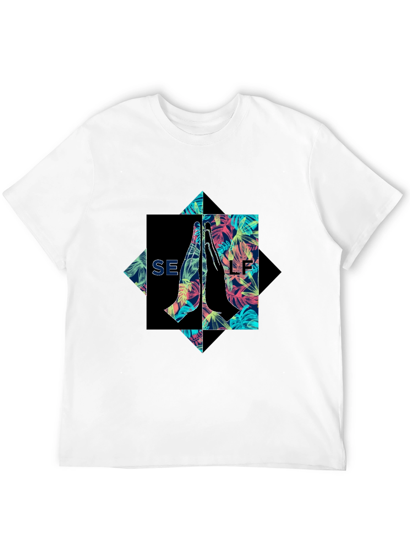 SELF Graphic Print Tee - Unique Style
