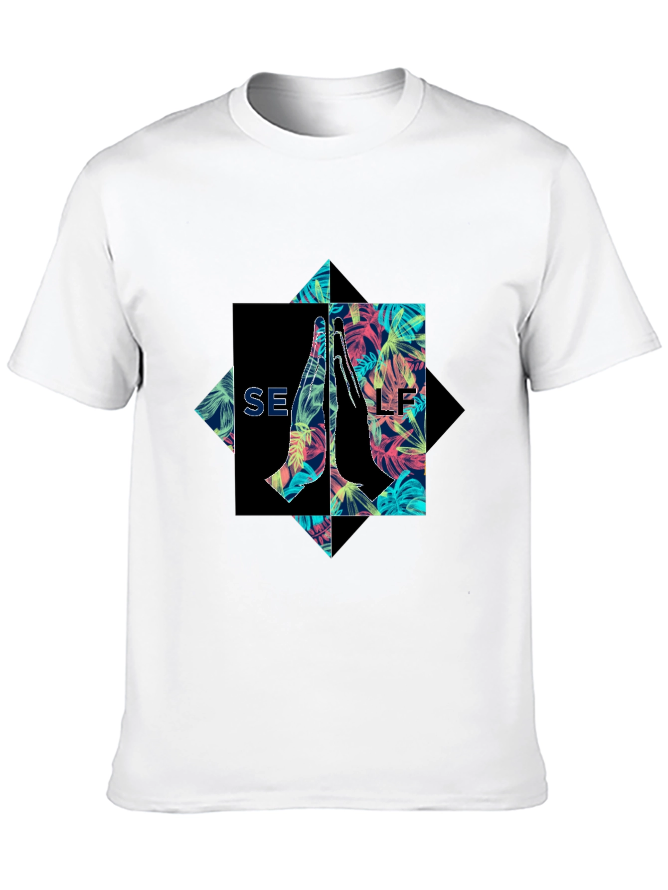 SELF Graphic Print Tee - Unique Style