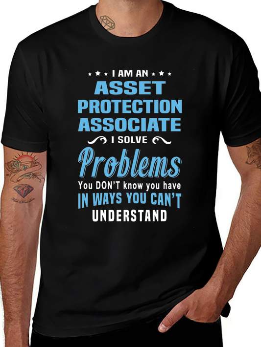Asset Protection Associate T-Shirt - I Solve Problems