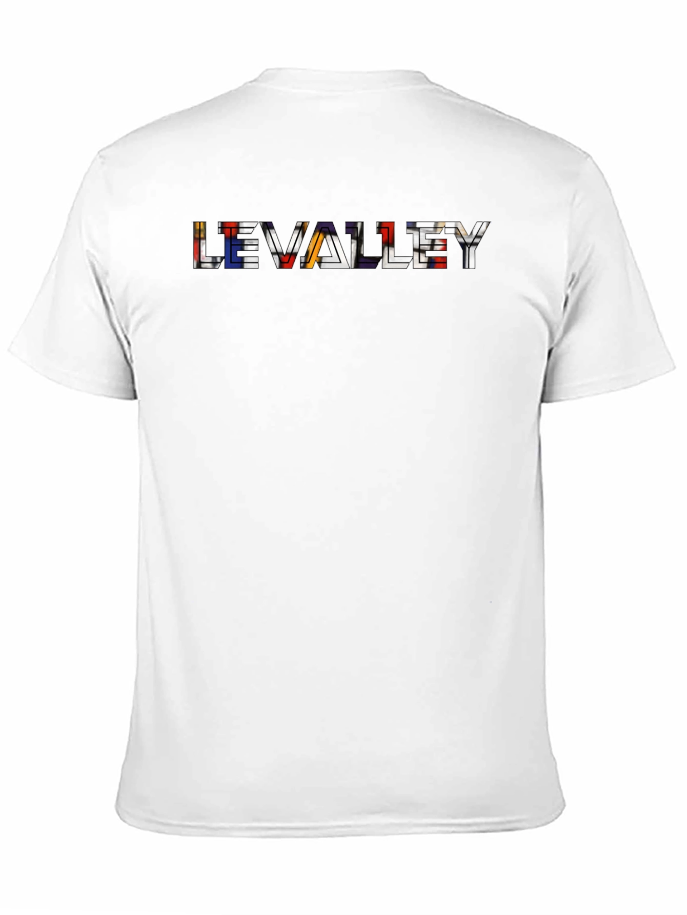 LEVALLEY Graphic Black T-Shirt