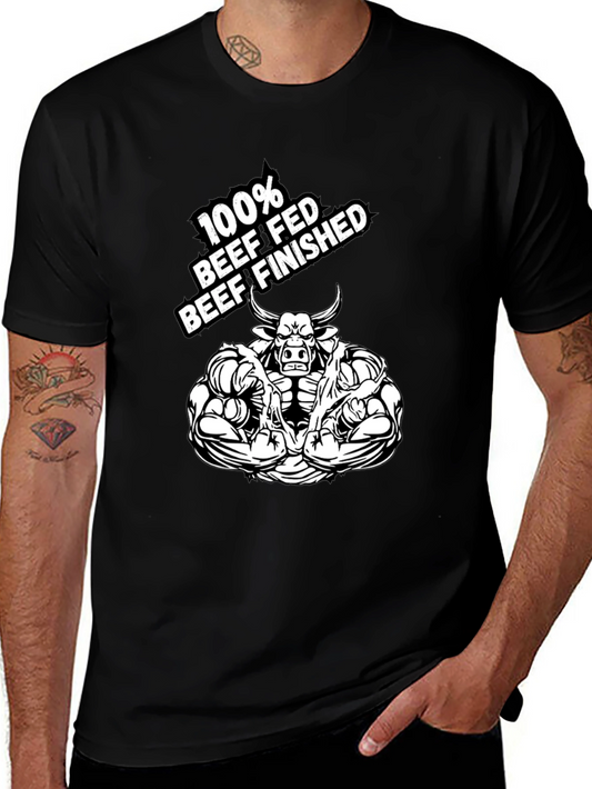 100% Beef Fed Beef Finished Graphic Tee