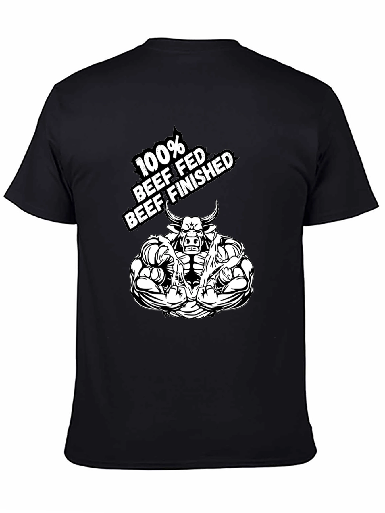 100% Beef Fed Beef Finished Graphic Tee
