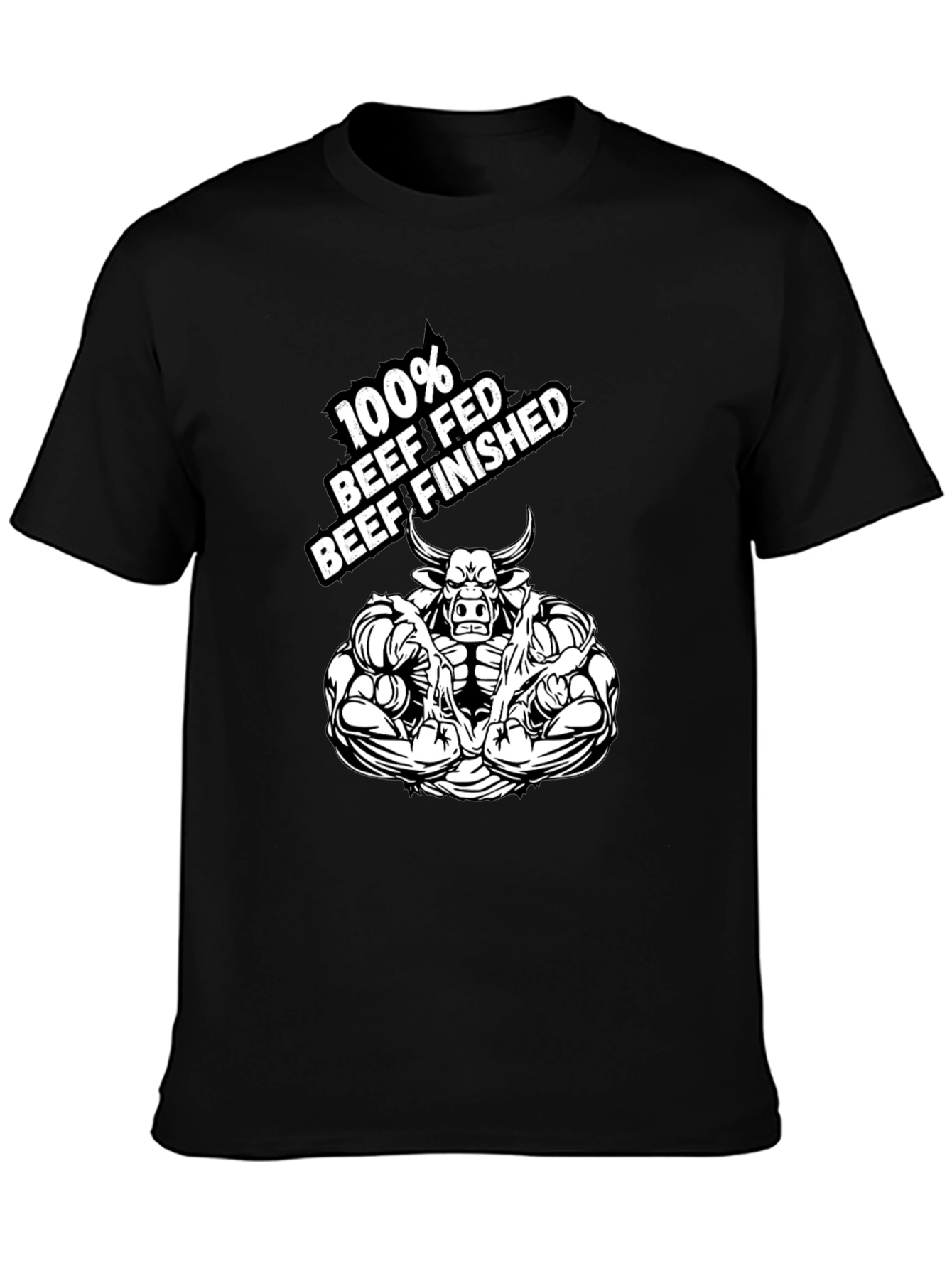 100% Beef Fed Beef Finished Graphic Tee