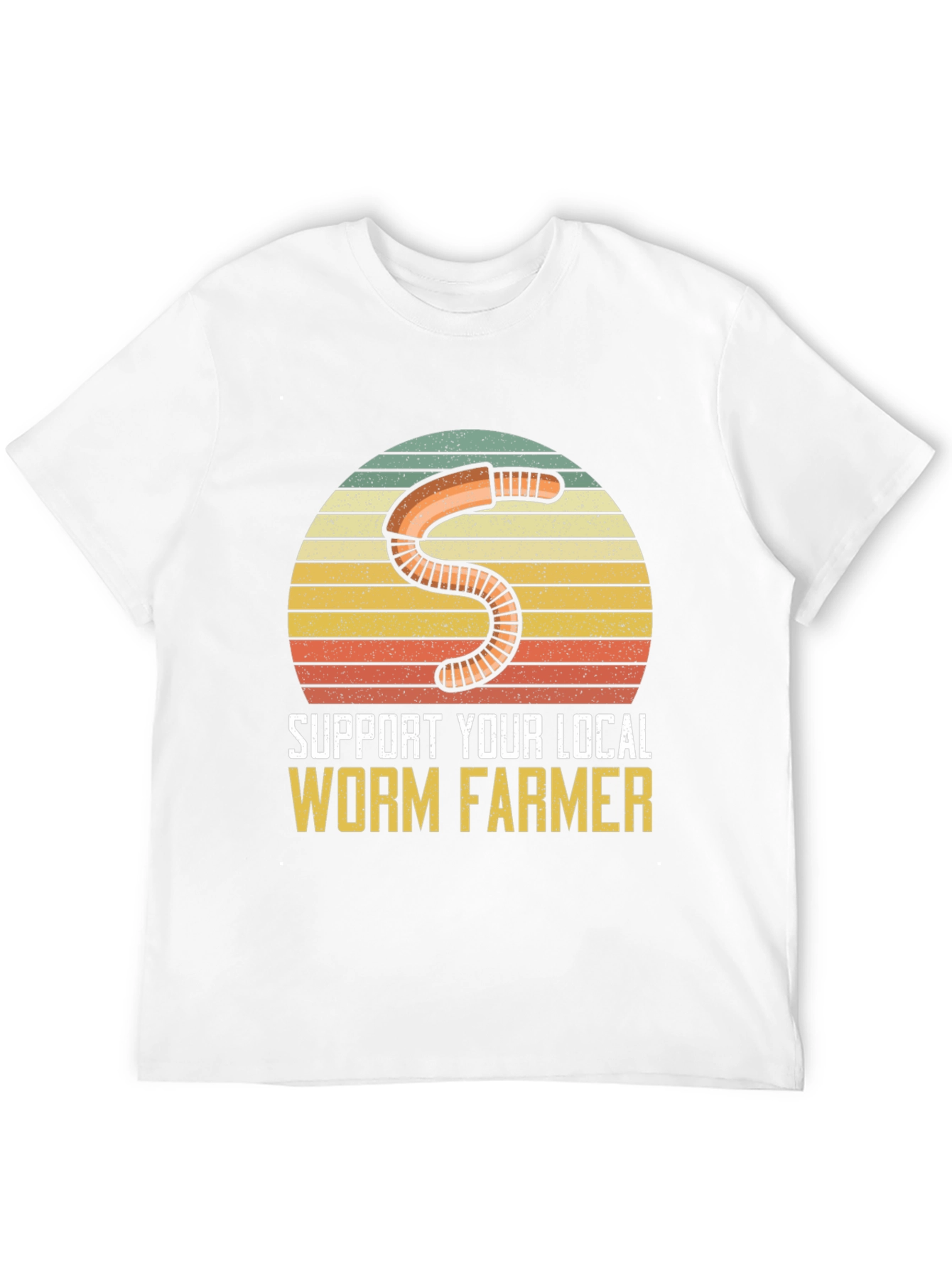 Support Local Worm Farmer T-Shirt