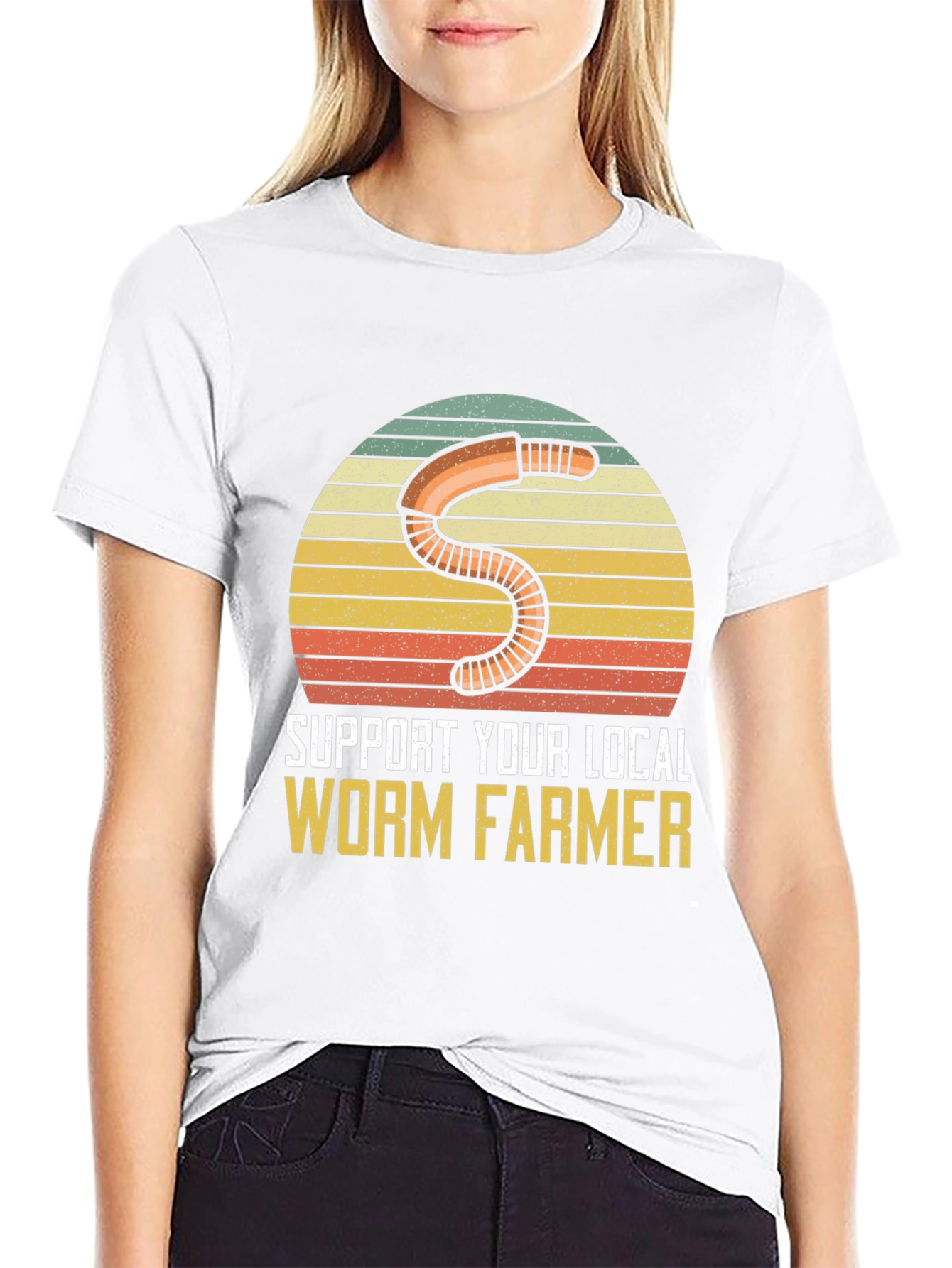 Support Local Worm Farmer T-Shirt