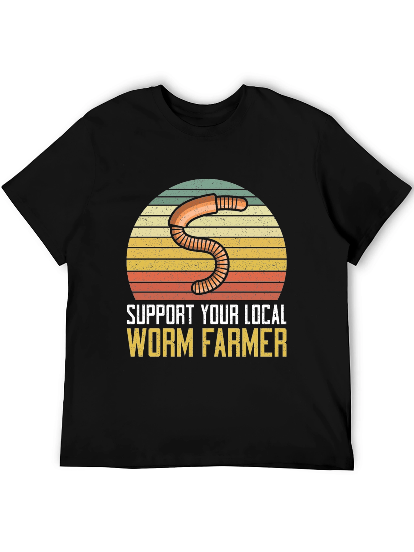 Support Local Worm Farmer T-Shirt