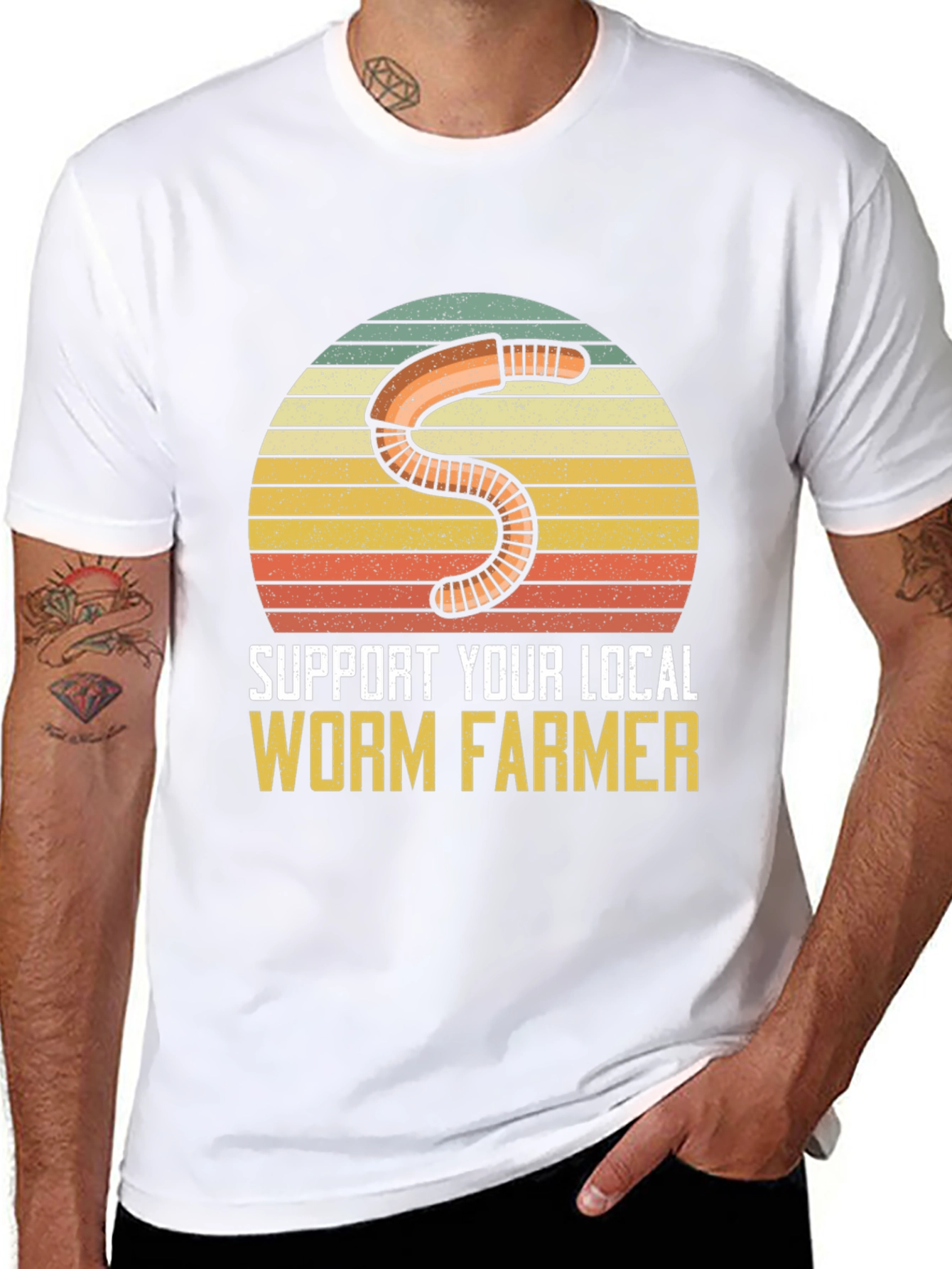 Support Local Worm Farmer T-Shirt