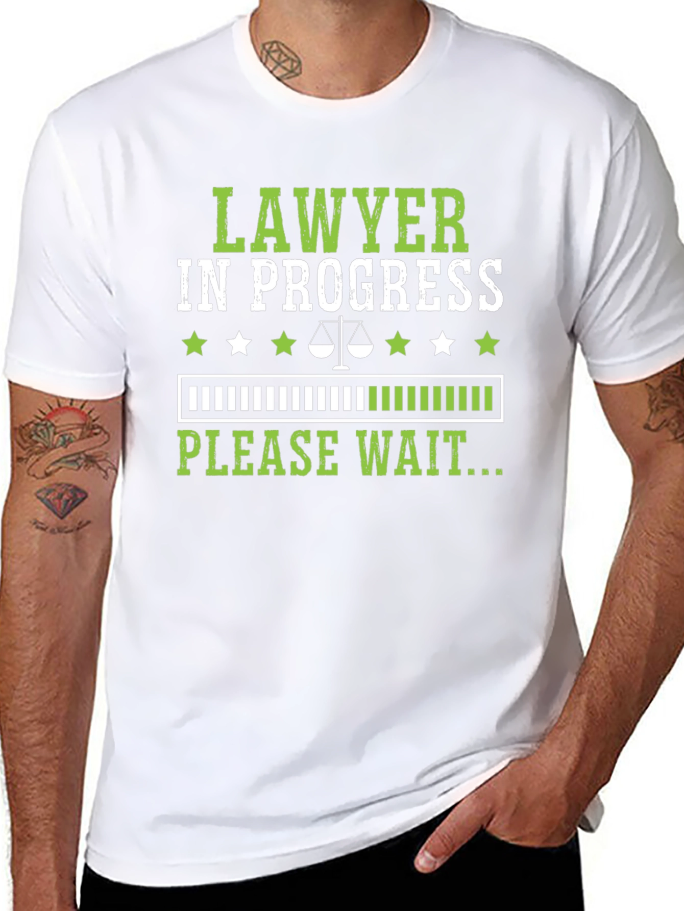 Lawyer in Progress Funny T-Shirt
