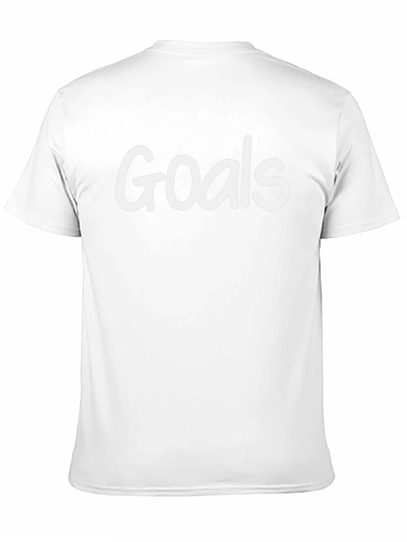 Goals Graphic T-Shirt - Casual Style