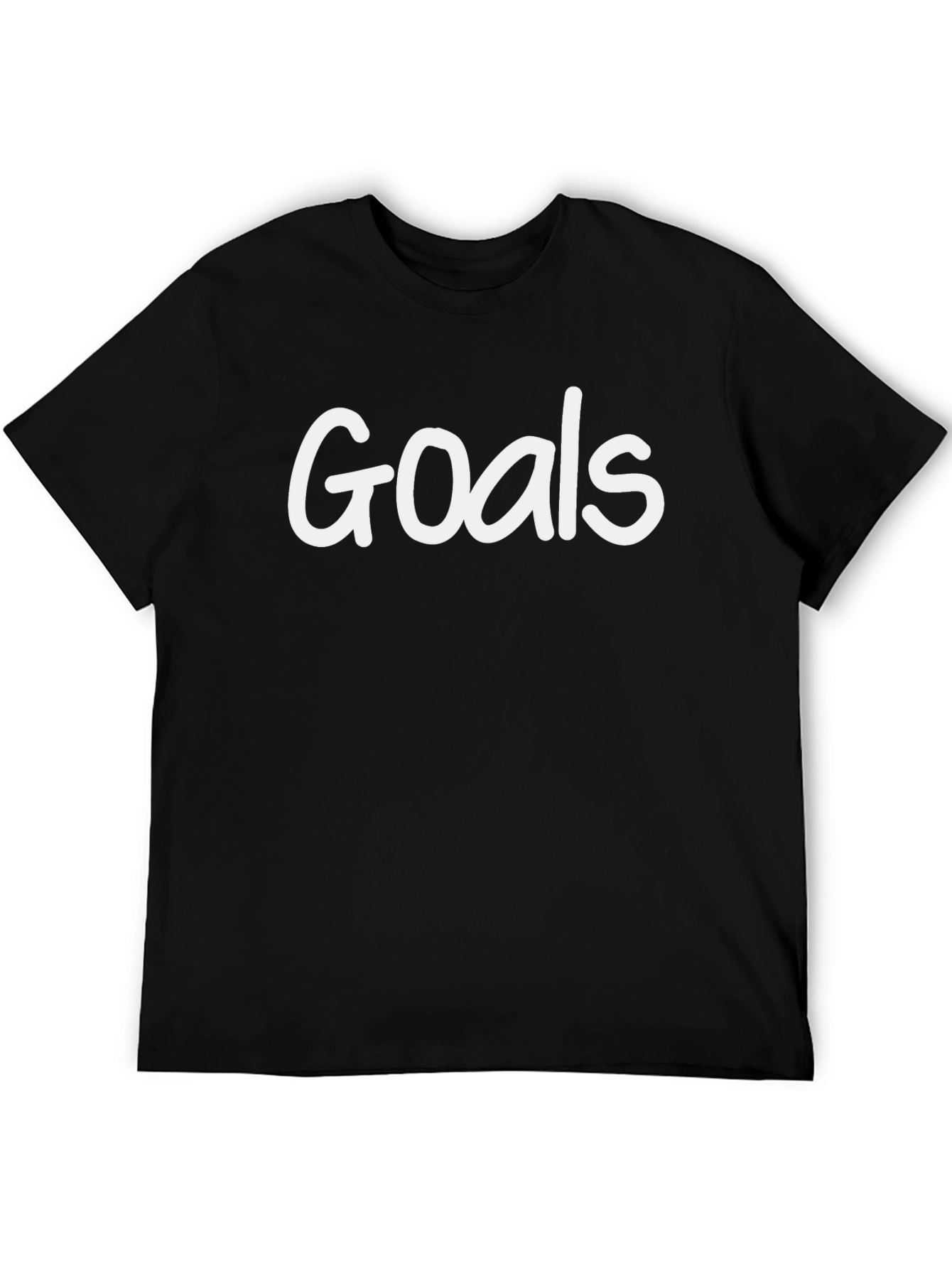 Goals Graphic T-Shirt - Casual Style
