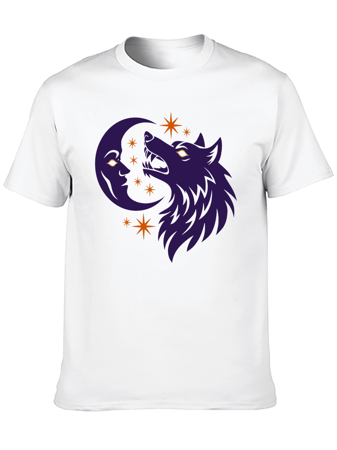 Wolf Moon Graphic Tee - Stylish Comfort