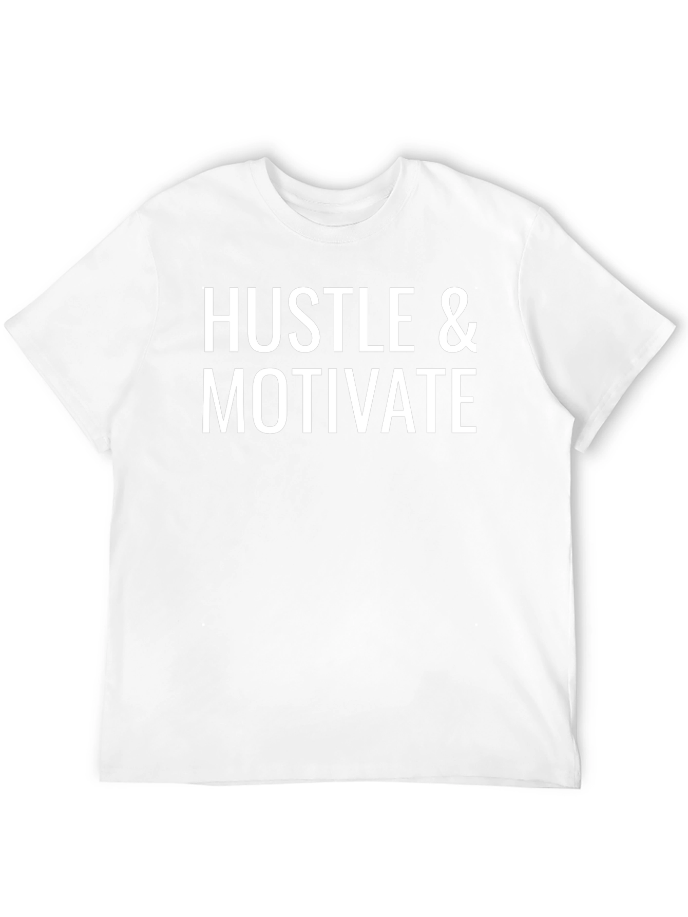 Hustle & Motivate Black Graphic T-Shirt