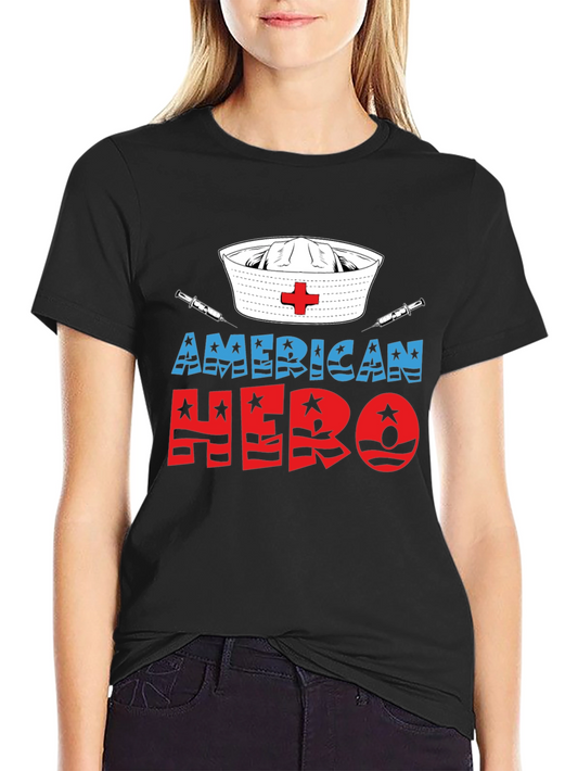 American Hero Nurse T-Shirt