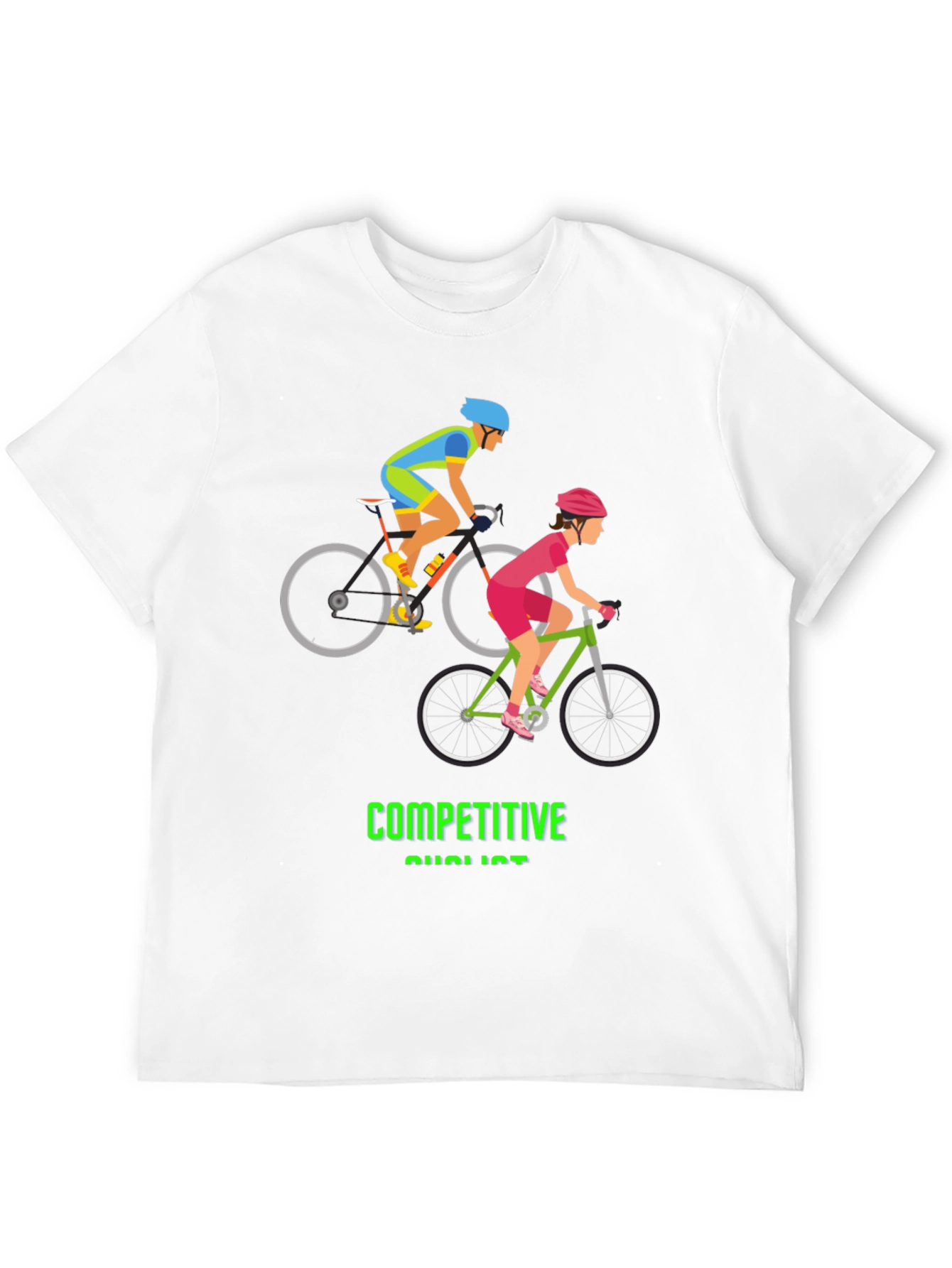 Cycling Enthusiast Graphic T-Shirt
