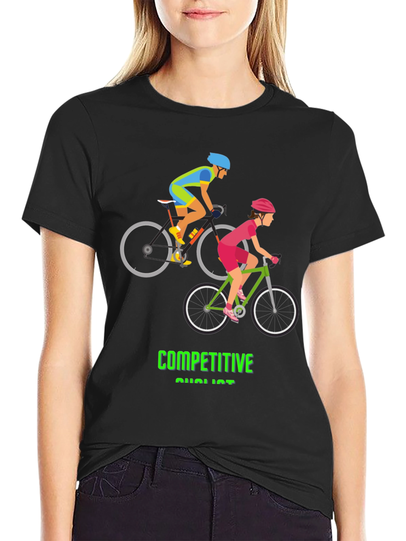 Cycling Enthusiast Graphic T-Shirt