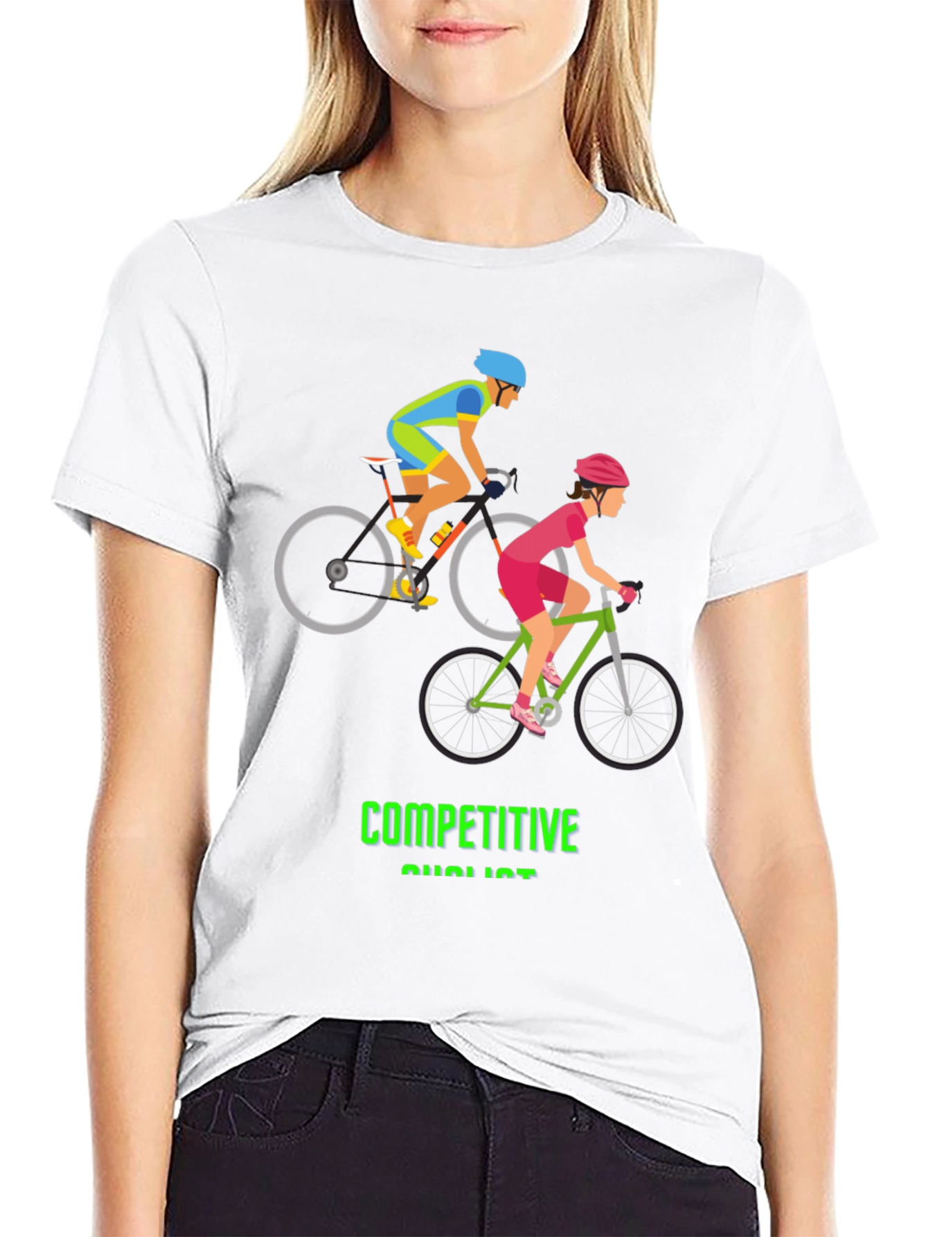Cycling Enthusiast Graphic T-Shirt