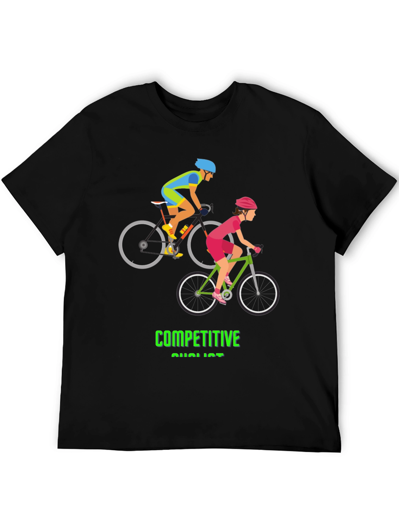 Cycling Enthusiast Graphic T-Shirt