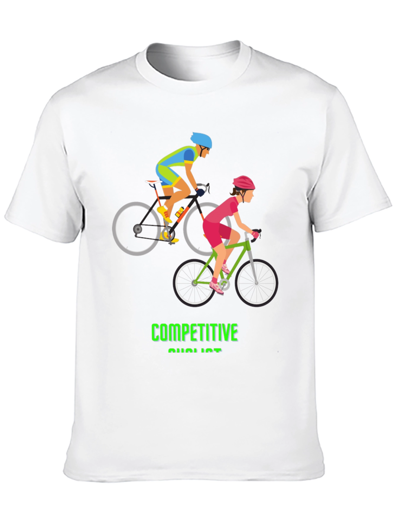 Cycling Enthusiast Graphic T-Shirt