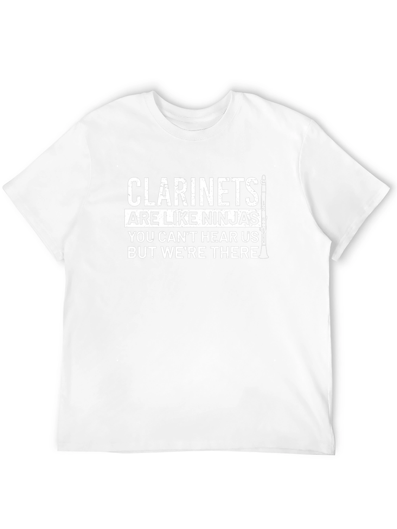 Clarinets Are Like Ninjas Funny Musician T-Shirt