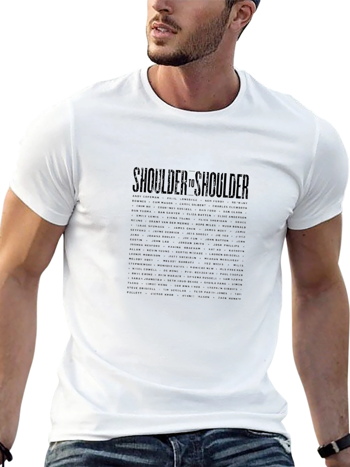 Shoulder to Shoulder Graphic Tee