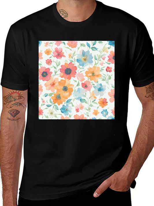 Floral Print Tee - Stylish & Comfortable