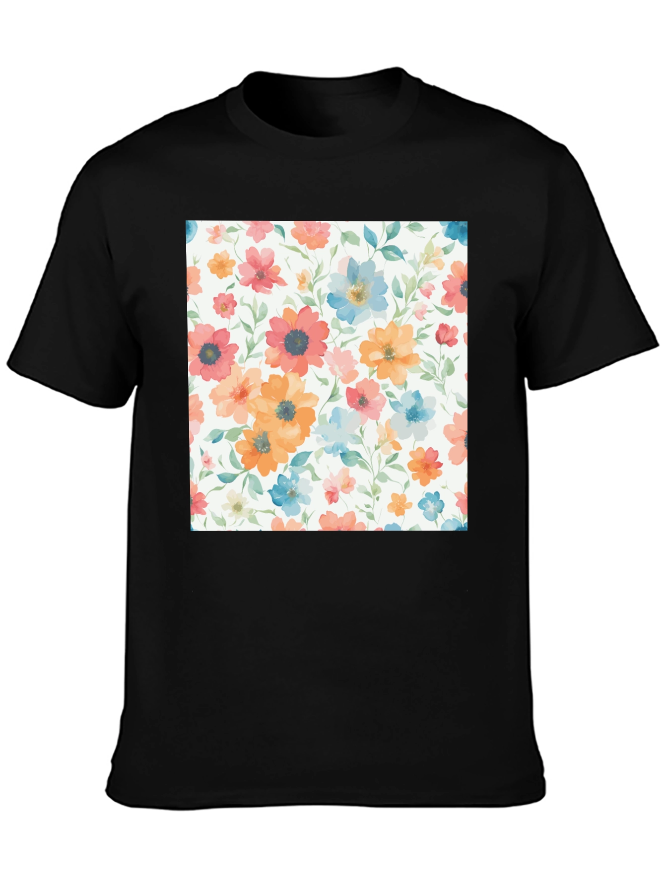 Floral Print Tee - Stylish & Comfortable